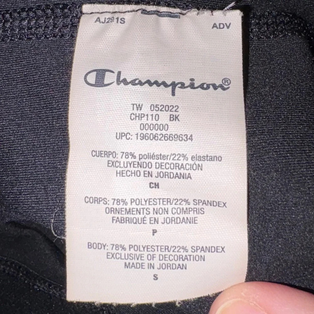 Champion Crop‎ Top Small & Danskin Ribbed Bralette Small Athleisure Bundle